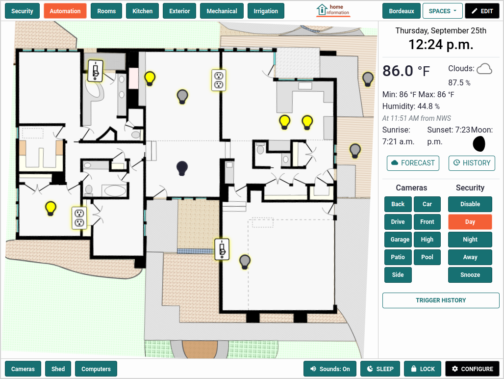 Automation View Screenshot