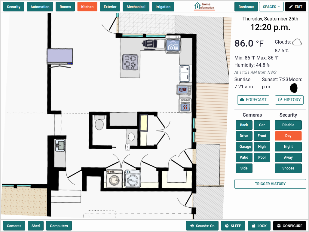 Kitchen View Screenshot